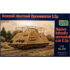  Unimodels Heavy infantry armored car S.Sp 1:72 (UM256) makett