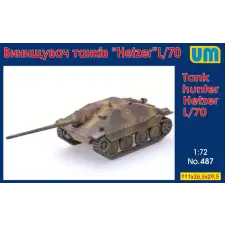  Unimodels Hetzer L/70 tank hunter 1:72 (UM487) makett