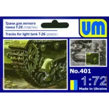  Unimodels Ketten für Light Tank T-26 1:72 (UMT401) makett