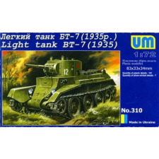  Unimodels Light Tank BT-7 (1935) 1:72 (UMT310) makett