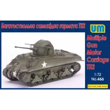  Unimodels Multiple Gun Motor Carriage T52 1:72 (UM466) makett