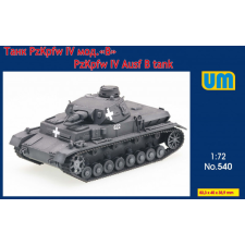  Unimodels Pz.Kpfw IV Ausf B tank 1:72 (UM540) makett