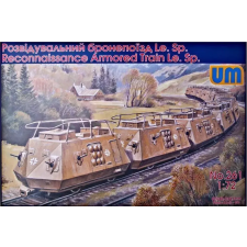  Unimodels Reconnaissance armored train Le.Sp 1:72 (UM261) makett