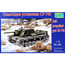  Unimodels SU-76I self-propelled gun 1:72 (UM286) makett