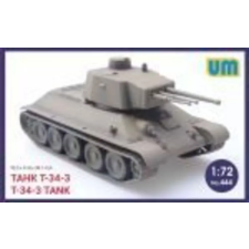  Unimodels T-34-3 Tank 1:72 (UM444) makett