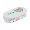 UNIPAP Pusheen kék ovális tolltartó 23x9,5x6cm
