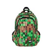 UNIPAP St.Right Pixel Cubes háromrekeszes ergonomikus iskolatáska, hátizsák BP26 39x27x17cm iskolatáska