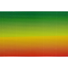 UNIPAP Szivárvány színű dekorációs 3D hullámkarton B/2 50x70cm 1db kreatív és készségfejlesztő