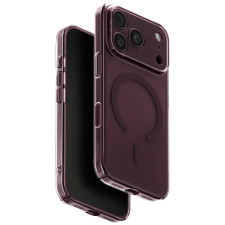 Uniq Airsuit Magclick Apple iPhone 18 Pro / 17 Pro tok, MagSafe, burgundi tok és táska