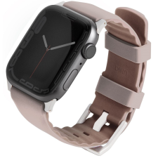 Uniq Apple Watch 1-6, SE (38 / 40 mm) / Watch 7-8 (41 mm), szilikon pótszíj, Uniq Linus, rózsaszín okosóra kellék