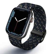 Uniq Apple Watch 4/5/6/7/SE, okosóra szíj, kék, fonott, 42/44/45mm, UNIQ okosóra kellék
