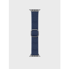 Uniq Aspen Apple Watch S3/4/5/6/7 Fonott szíj 42/44mm - Kék okosóra kellék