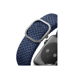 Uniq Aspen fonott szíj Apple Watch 42/44/45/49mm, kék okosóra kellék