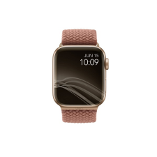 Uniq Aspen fonott szíj Apple Watch 42/44/45mm, rózsaszín okosóra kellék