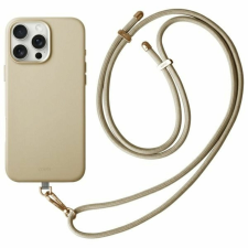  Uniq Coehl Muse mágneses töltőtok iPhone 16 Pro telefonhoz - bézs tok és táska