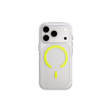 Uniq Combat Active Magclick Apple iPhone 17 Pro MagSafe tok, átlátszó-zöld tok és táska