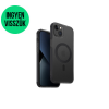 Uniq Combat Apple iPhone 14 Plus, MagSafe szilikon tok, szürke