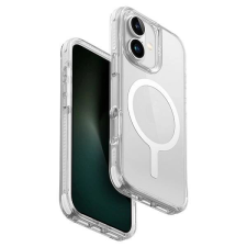 Uniq Combat MagSafe tok iPhone 16 - átlátszó-fehér tok és táska