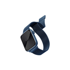 Uniq Dante Apple Watch 42/44/45/49mm fém szíj, kék okosóra kellék