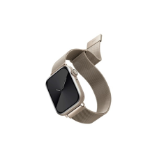 Uniq Dante Apple Watch 42/44/45mm fém szíj, csillagfény okosóra kellék