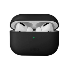 Uniq Egyedi Lino AirPods Pro szilikon tok fekete / tintafekete tok és táska