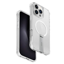 Uniq Eleva with Vertica Stand tok kitámasztóval iPhone 16 Pro Max - átlátszó tok és táska