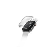 Uniq Garde Hybrid Apple Watch 41mm tok, tempered kijelző fóliával, átlátszó okosóra kellék