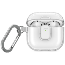 Uniq Glase Pro tok AirPods 4 - átlátszó fülhallgató, fejhallgató tok