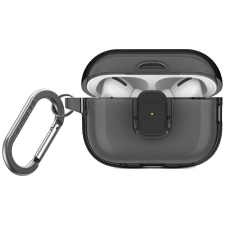 Uniq Glase Pro tok AirPods Pro 2 - füstszürke fülhallgató, fejhallgató tok