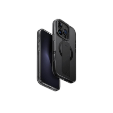 Uniq Heldro Max iPhone 16 Pro MagSafe tok kitámasztóval, fekete/szürke tok és táska