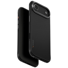 Uniq Keva Magclick Apple iPhone Air (2025) MagSafe Aramid tok, fekete tok és táska