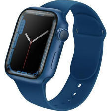 Uniq Legion Apple Watch S8/S7 45mm tok, tempered kijelző fóliával, kék (8886463679456) okosóra kellék