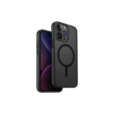 Uniq Lifepro Xtreme Apple iPhone 15 Pro Magsafe Szilikon tok, matt-fekete tok és táska
