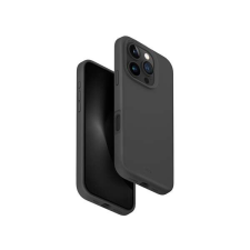 Uniq Lino, Apple iPhone 16 Pro, Szürke, Szilikon, Mobiltelefon tok tok és táska