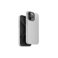 Uniq Lino Hue Apple iPhone 15 Pro Max Magsafe Szilikon tok szürke tok és táska