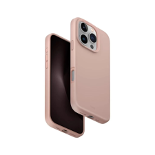 Uniq Lino Hue MagSafe tok Apple iPhone 16 Pro rózsaszín tok és táska