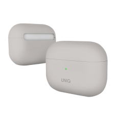 Uniq Lino Hybrid Liquid Apple Airpods Pro tok, bézs fülhallgató, fejhallgató tok