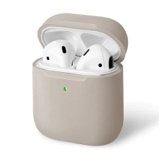 Uniq Lino tok AirPods 1/2 - bézs fülhallgató, fejhallgató tok