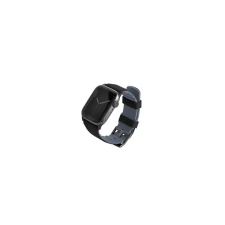  Uniq Linus Airosoft Apple Watch 38/40/41mm szilikon szíj, fekete okosóra kellék