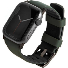 Uniq Linus Airosoft Apple Watch 42/44/45/49mm szilikon szíj, zöld (UNIQ733) okosóra kellék