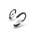 Uniq Loop Sports Apple Airpods fülkampó, fekete&fehér (2db)