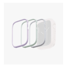 Uniq Moduo Apple Watch 41mm/40mm 3db keret, zsálya, lila, fehér okosóra kellék