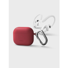 Uniq Nexo Apple AirPods (3. generáció 2021) piros tok fülkampóval (63960) fülhallgató, fejhallgató tok