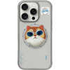 Uniq Nimmy Glasses Cool Cat MagSafe-Kompatibilis Tok iPhone 16 Pro Max - Szürke (NIM000117)