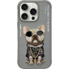 Uniq Nimmy Glasses Cool Dog Tok iPhone 16 Pro Max - Szürke (N-YJ-IP16-PRO-MAX-01-B)