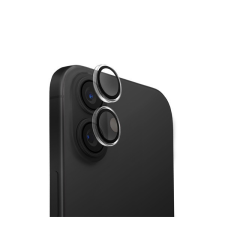 Uniq Optix iPhone 16/ iPhone 16 Plus kameravédő üvegfólia, átlátszó mobiltelefon kellék