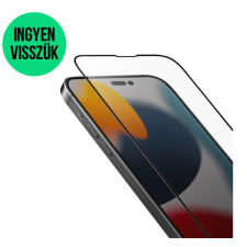 Uniq Optix Vivid Apple iPhone 14 tempered glass teljes kijelzős kijelzővédő üvegfólia mobiltelefon kellék