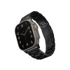 Uniq Osta Apple Watch 42/44/45/49mm fém szíj fekete