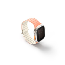Uniq Revix Evo mágneses Apple Watch szíj, 41/40/38MM, rózsaszín okosóra kellék