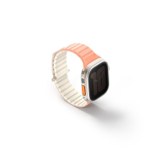 Uniq Revix Evo mágneses Apple Watch szíj, 41/40/38MM, rózsaszín okosóra kellék
